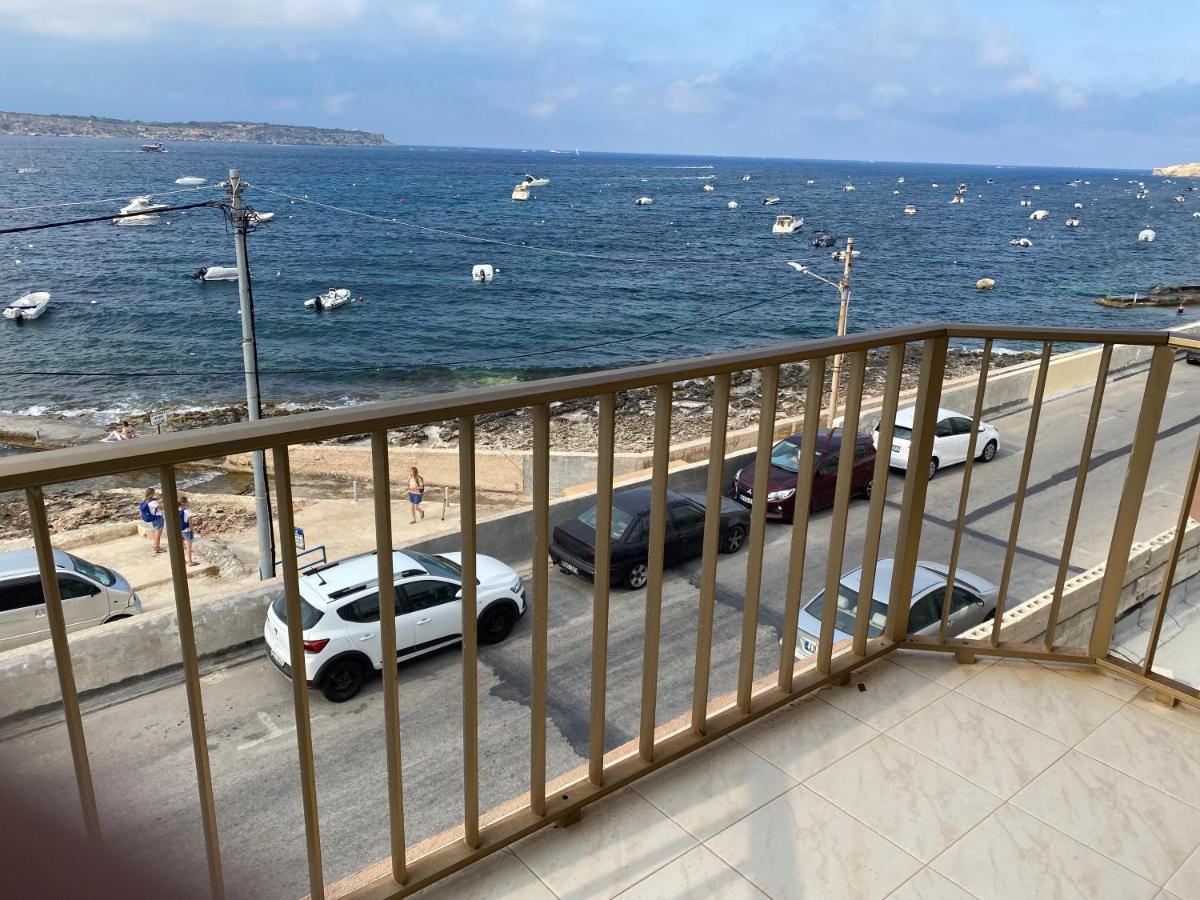 Sea Front Apartment At Mellieha Bay, Malta! Exterior photo